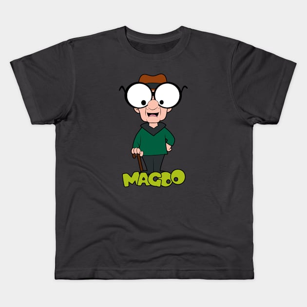 Cartoon character Kids T-Shirt by Randomart